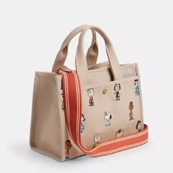COACH X Peanuts Cargo Tote Bag 26 - Brand NEW In Bag! - Picture 3 of 8